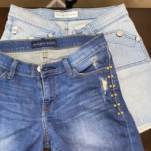 Rock and Republic Jean Shorts